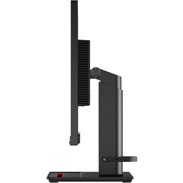 Lenovo ThinkVision T24v-20 24" Class Webcam Full HD LCD Monitor - 16:9 - Raven Black