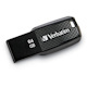 Verbatim 64GB Ergo USB Flash Drive - Black