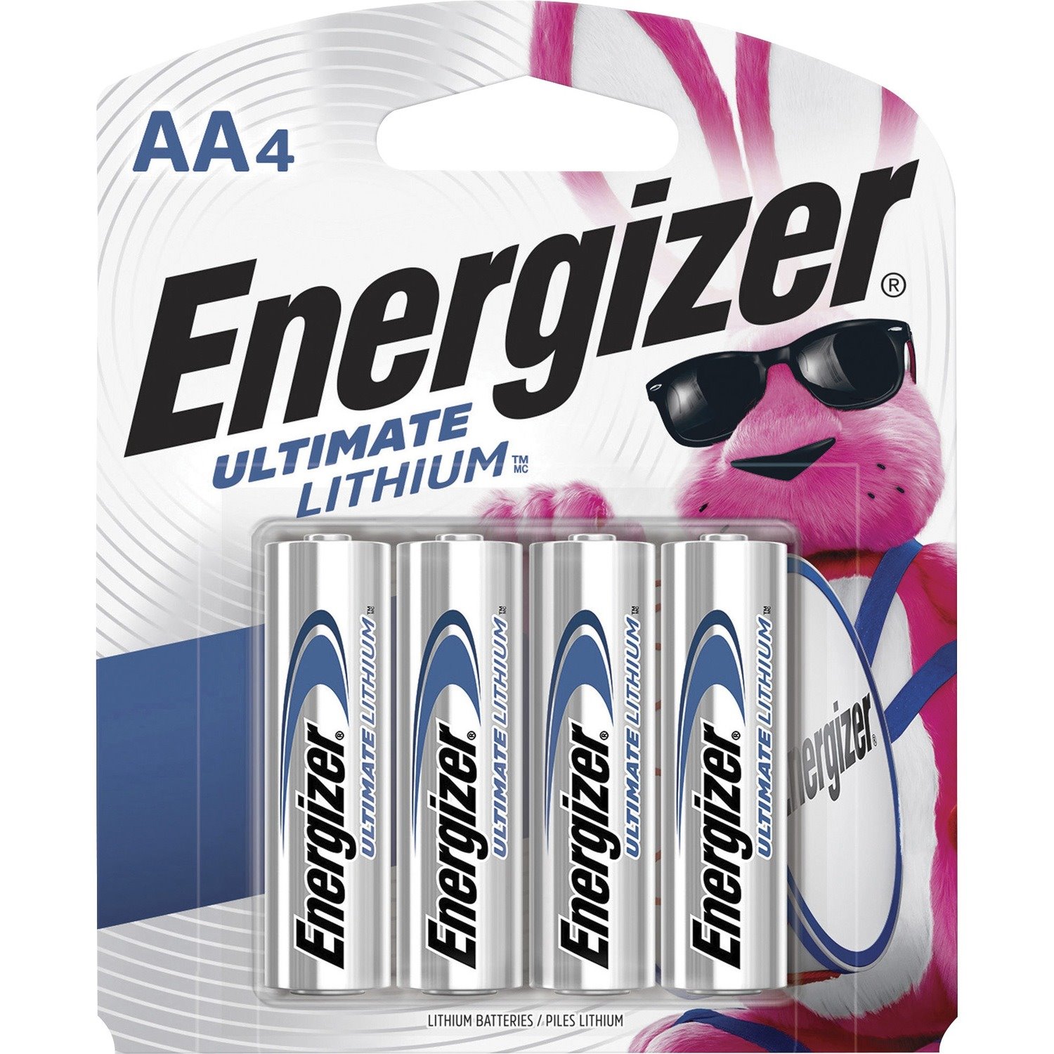 Energizer Ultimate Lithium AA Batteries, 4 Pack