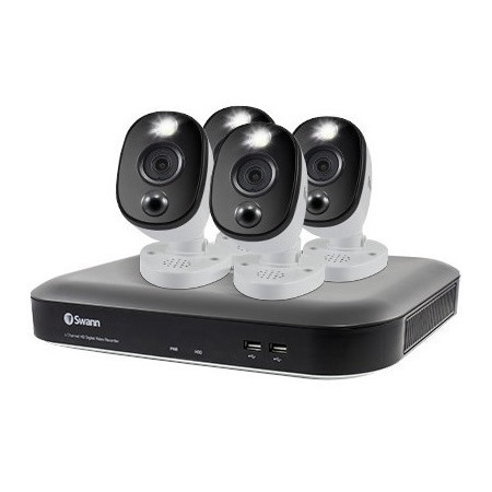 Swann 4 Camera 4 Channel 4K Ultra HD DVR Security System - 1 TB HDD