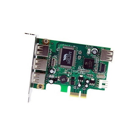 StarTech.com 4-port PCI Express LP USB Adapter Card