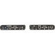 Black Box LRX Series KVM Extender - DVI-D, USB 2.0, RS232, Audio, Single-Access, CATx