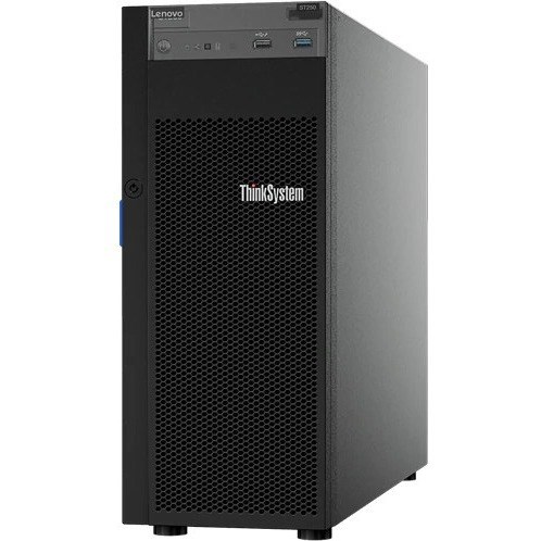 Lenovo ThinkSystem ST250 7Y45A04GNA 4U Tower Server - 1 Xeon E-2288G 3.70 GHz - 16 GB RAM - Serial ATA/600, 12Gb/s SAS Controller