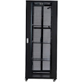Serveredge 42U Floor Standing Rack Cabinet for Server - Black
