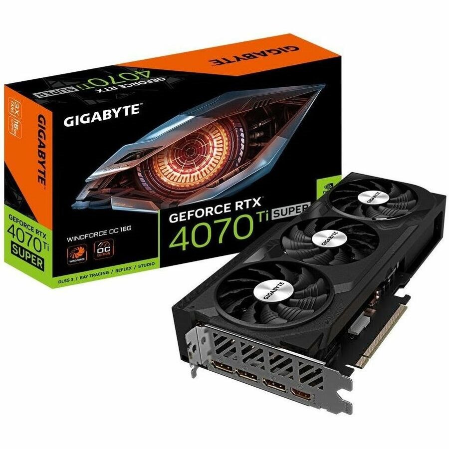 Gigabyte NVIDIA GeForce RTX 4070 Ti SUPER Graphic Card - 16 GB GDDR6X