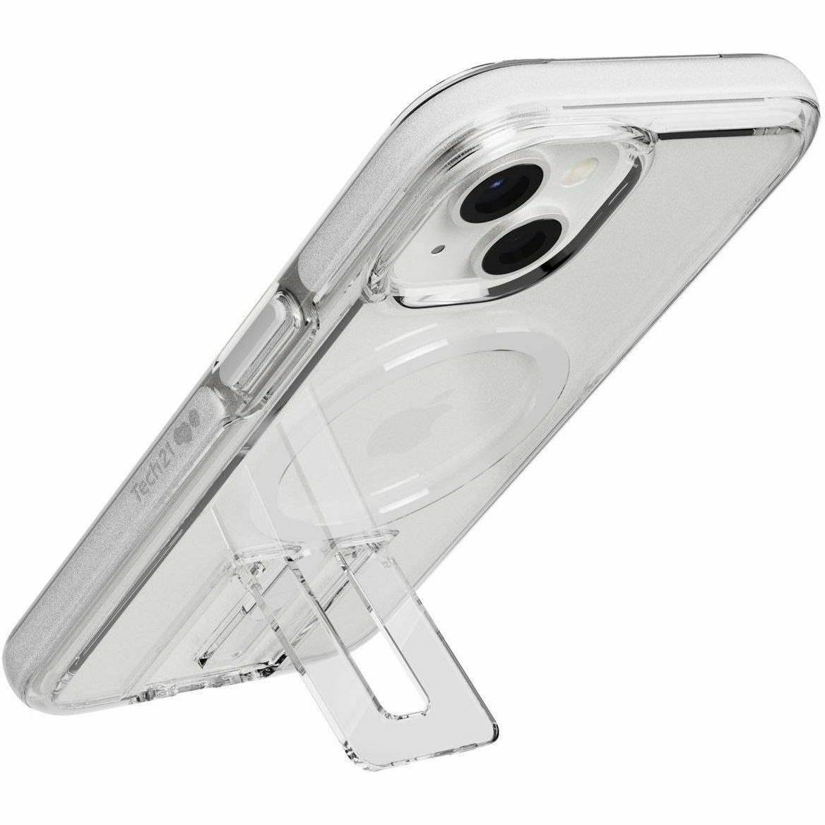 Tech21 Evo Crystal Case for Apple iPhone 16e, iPhone 14 Smartphone - White