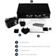 StarTech.com 4 Port USB DisplayPort KVM Switch with Audio