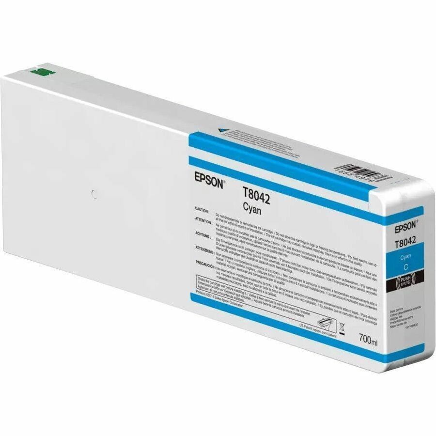Epson UltraChrome HDX/HD T55K80N Original Inkjet Ink Cartridge - Single Pack - Matte Black - 1 Piece