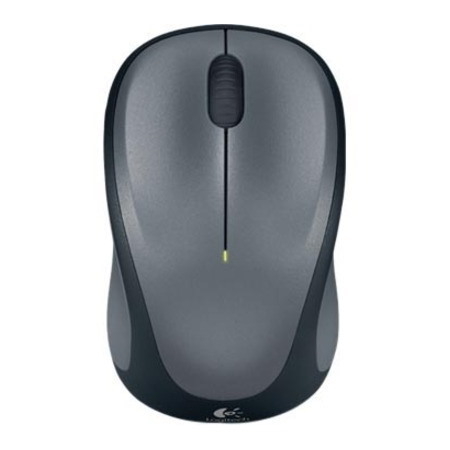 Logitech M235 Mouse - Radio Frequency - USB - Optical - Colt Gray