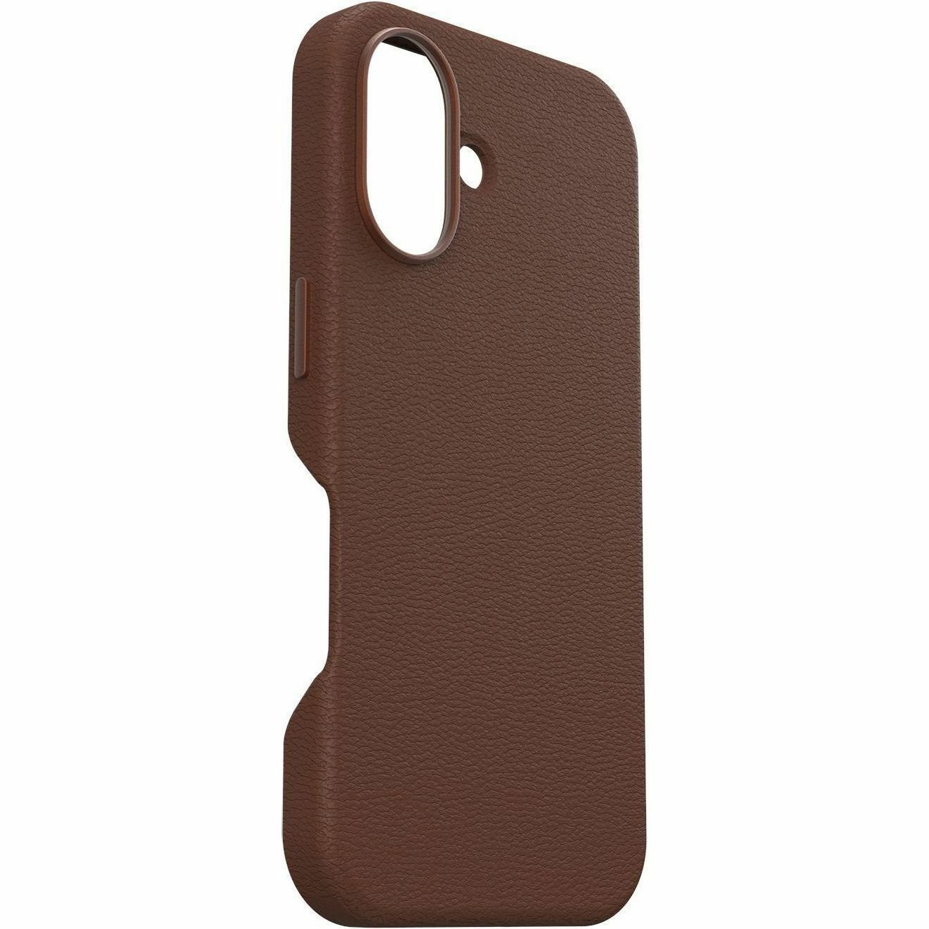 OtterBox Symmetry Case for Apple iPhone 16 Smartphone - Rich Adobe (Brown)