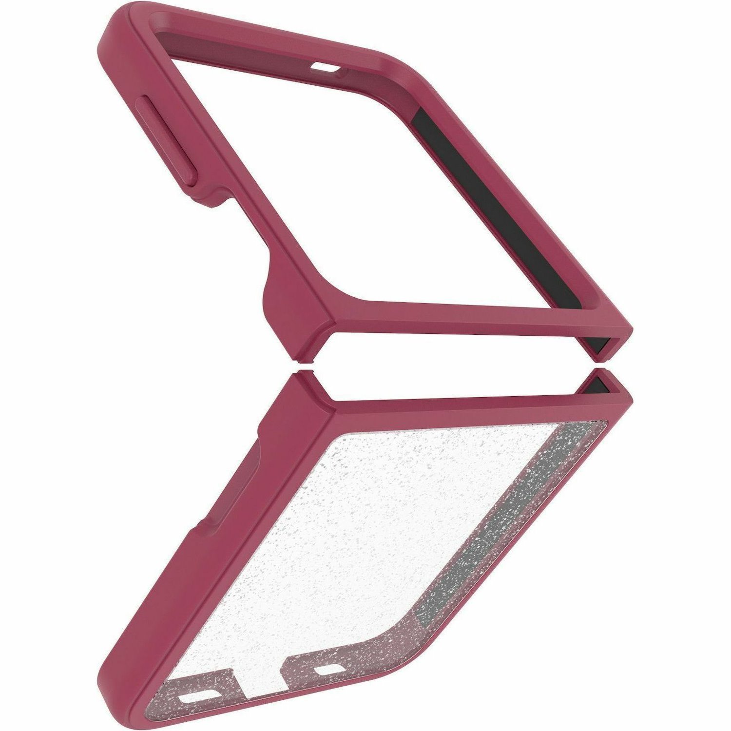 OtterBox Thin Flex Case for Samsung Galaxy Z Flip6 Smartphone - Berry Bliss (Pink)