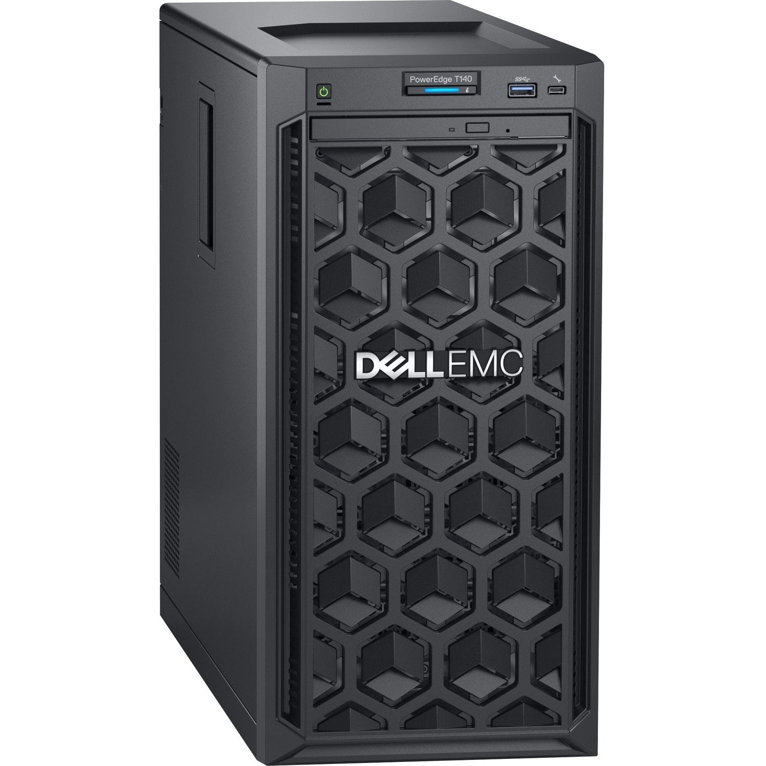 Dell EMC PowerEdge T140 Mini-tower Server - 1 Xeon E-2224 3.40 GHz - 16 GB RAM - 1 TB HDD - (1 x 1TB) HDD Configuration - Serial ATA, 12Gb/s SAS Controller