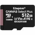 Kingston Canvas Select Plus 512 GB Class 10/UHS-I (U3) microSDXC - 1