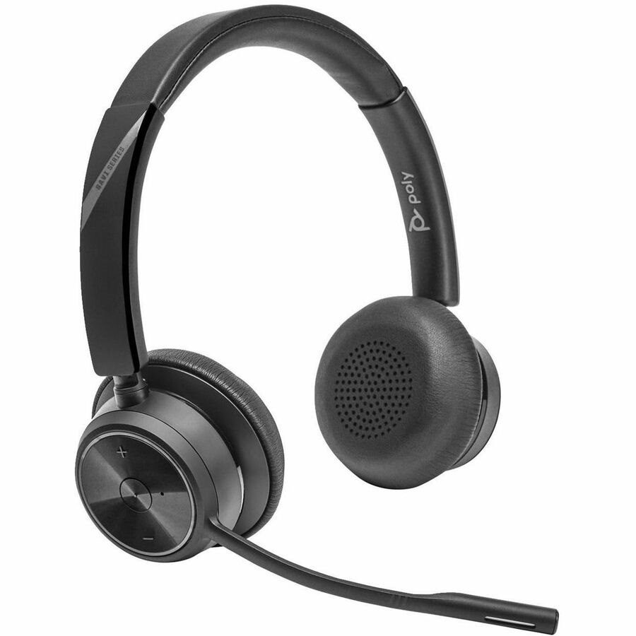 Poly Savi 7400 Office 7420 Wireless Over-the-head, On-ear Stereo Headset - Black