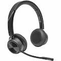 Poly Savi 7400 Office 7420 Wireless Over-the-head, On-ear Stereo Headset - Black