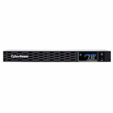 CyberPower PFC 1U Rackmount Ups LCD 600Va / 360W 1U Line Interactive Ups-(Cp700eipfcrm1u)- 2 YRS Adv. Rep & 2YRS On Int. Battery