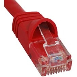 ICC Patch Cord, Cat 6 Molded Boot, Red