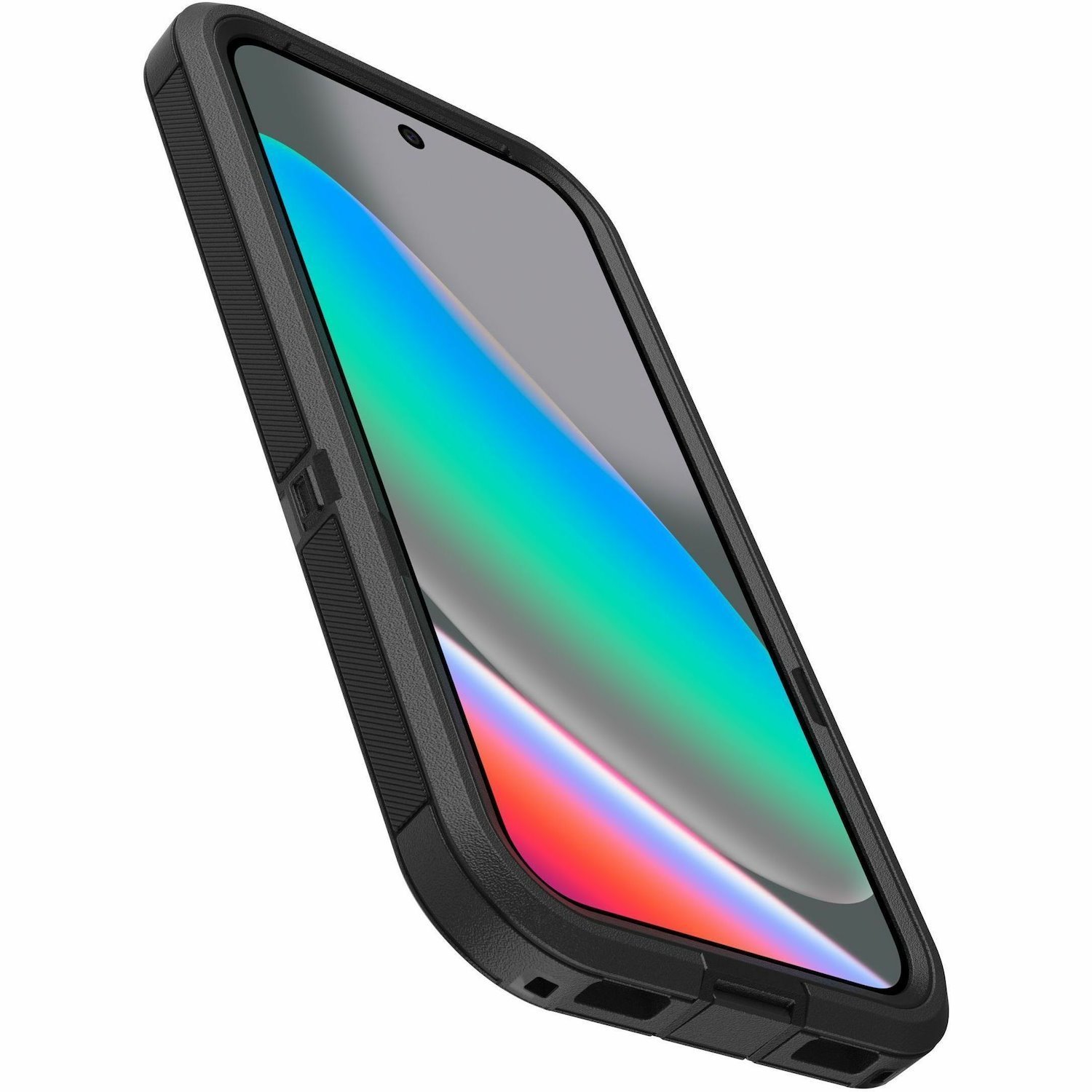 OtterBox Defender Series Pro XT Rugged Case for Google Pixel 10, Pixel 10 Pro Smartphone - Dark Side (Clear/Black) - 1 Poly Bag