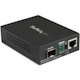 StarTech.com Gigabit Ethernet Fiber Media Converter with Open SFP Slot - Supports 10/100/1000 Networks