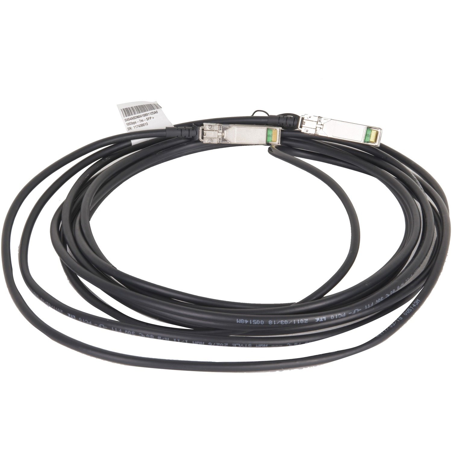 HPE X240 10G SFP+ SFP+ 7m Direct Attach Copper Cable