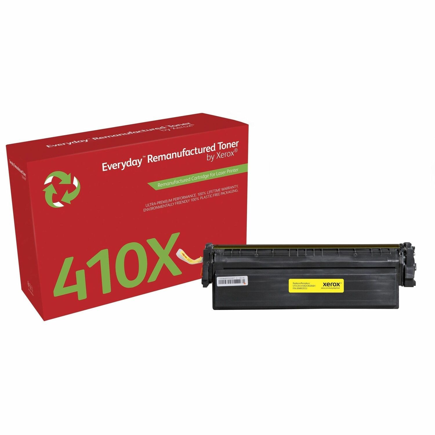 Xerox Hoog Rendement Laser Tonercartridge (CF412X) - Geel - 1 / Pak
