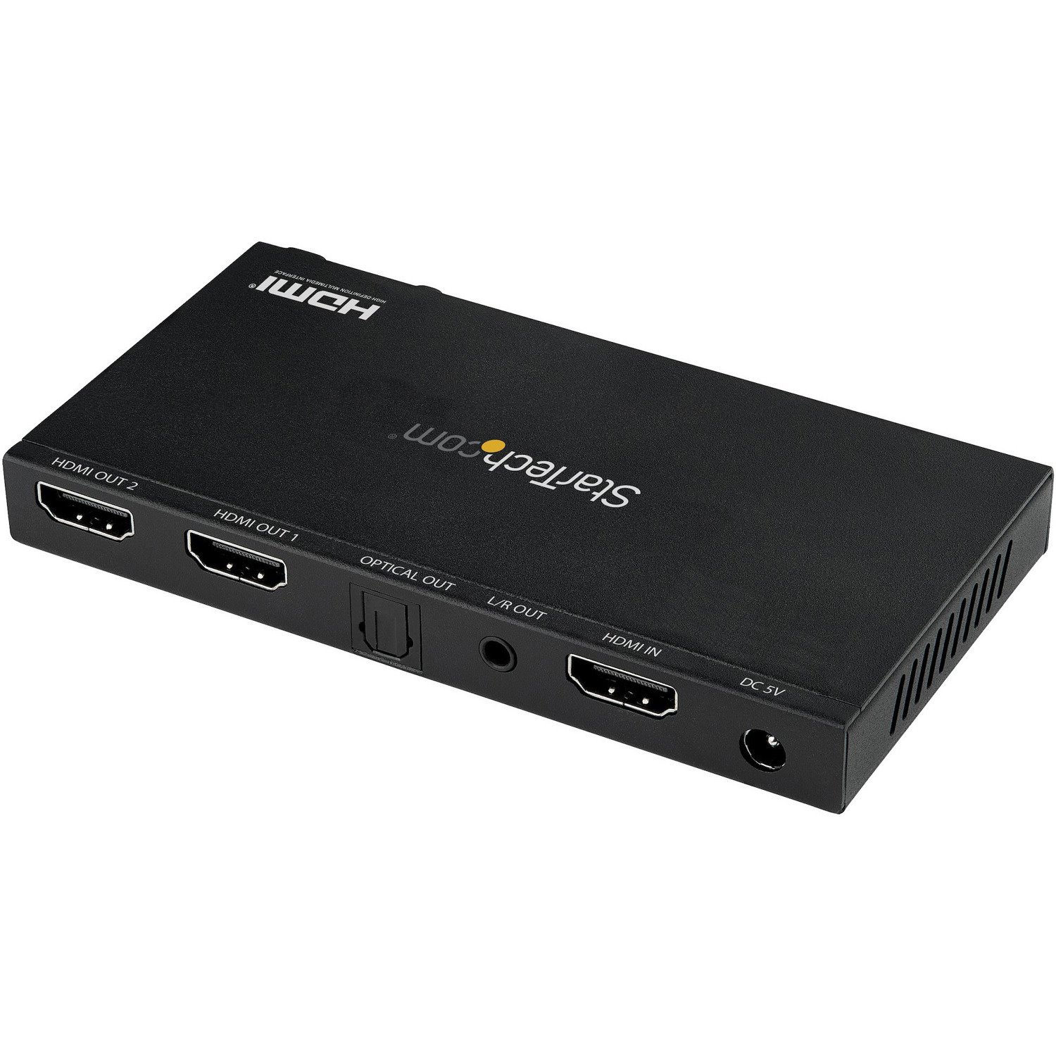 StarTech.com 2-Port HDMI Splitter - 4K 60Hz with Built-In Scaler