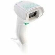 Datalogic Gryphon GM4600 Retail, Manufacturing, Gesundheitswesen, Laboratory, Apotheke, Transport, Unterhaltung, Kommerzieller Service Handheld Barcode-Scanner-Set - Kabel/Drahtlos Konnektivität - Weiß - USB Kabel im Lieferumfang enthalten