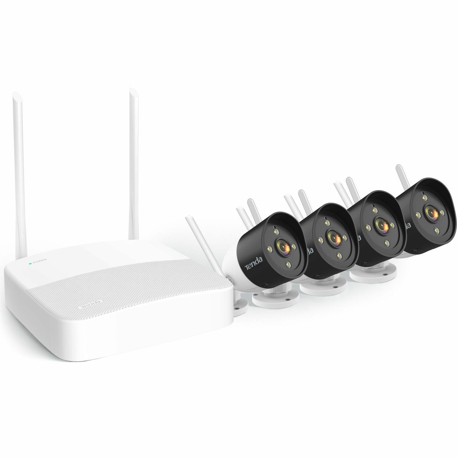 Tenda 4 Channel Wireless HD Video Security Kit