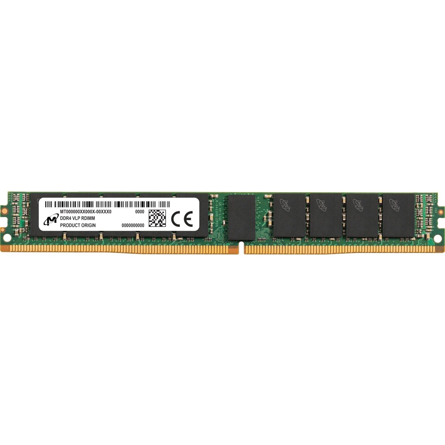 Micron RAM Module for Server, Workstation - 16 GB (1 x 16GB) - DDR4-3200/PC4-25600 DDR4 SDRAM - 3200 MHz Dual-rank Memory - CL22 - 1.20 V