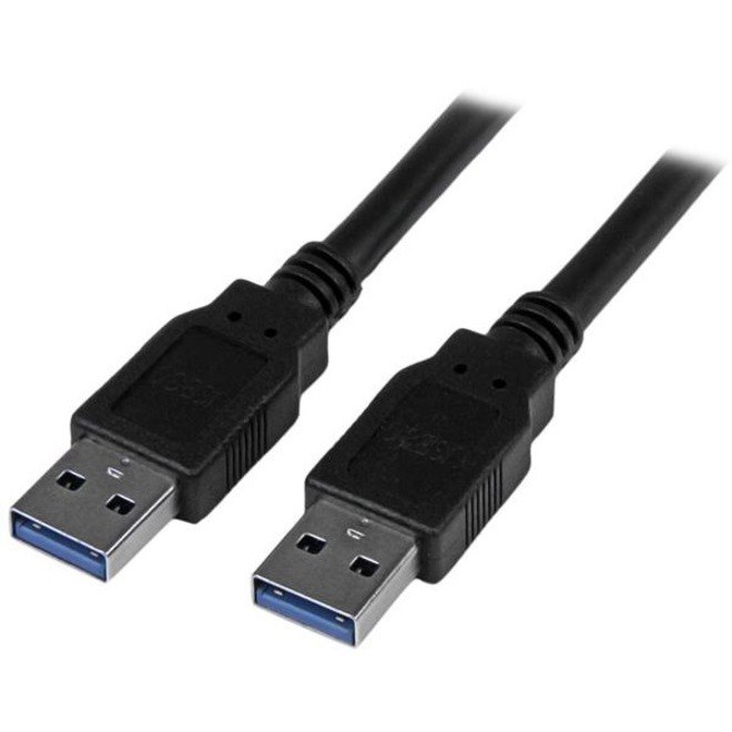 StarTech.com 6 ft Black SuperSpeed USB 3.0 (5Gbps) Cable A to A - M/M