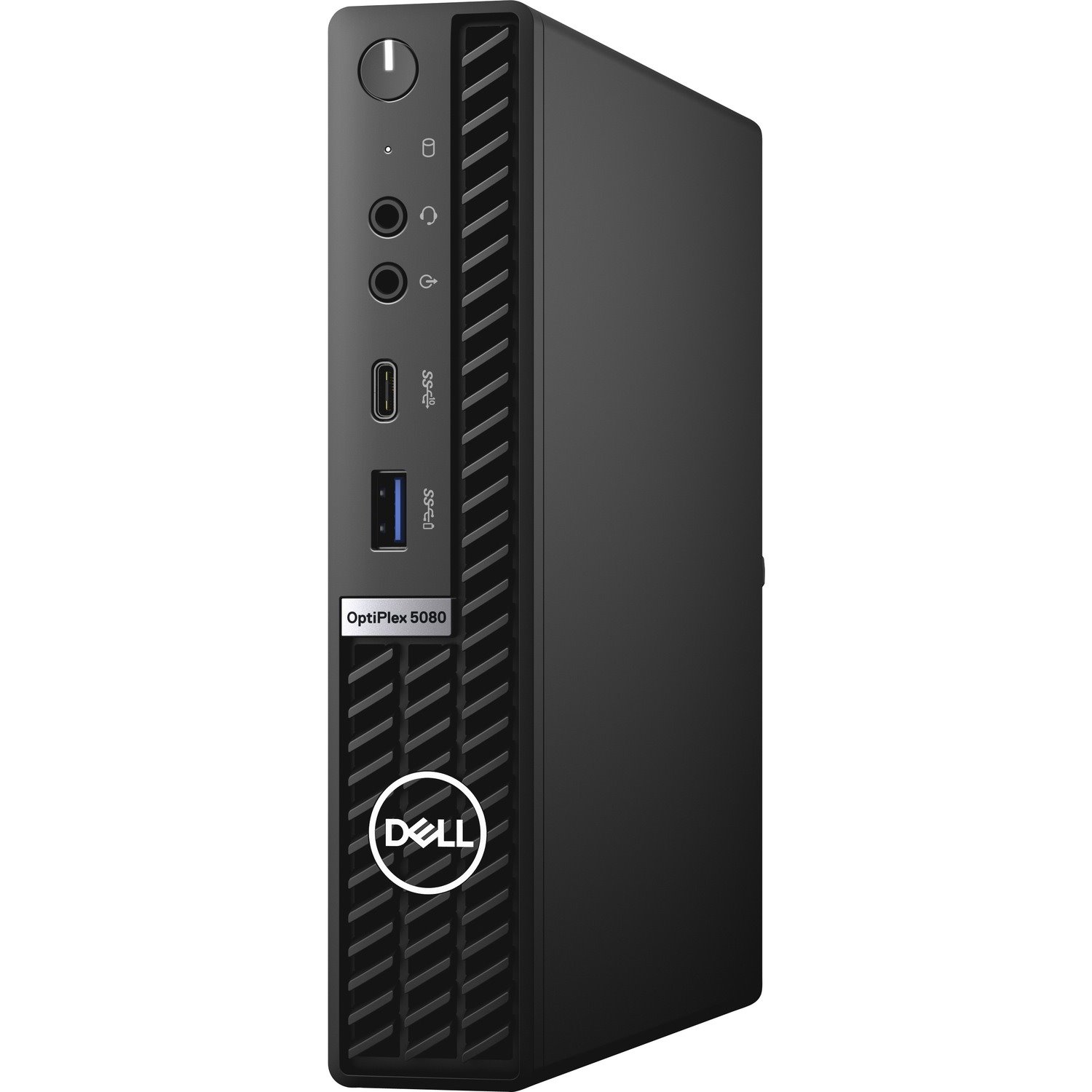 Dell OptiPlex 5000 5080 Desktop Computer - Intel Core i5 10th Gen i5-10500T - 8 GB - 256 GB SSD - Micro PC - Black