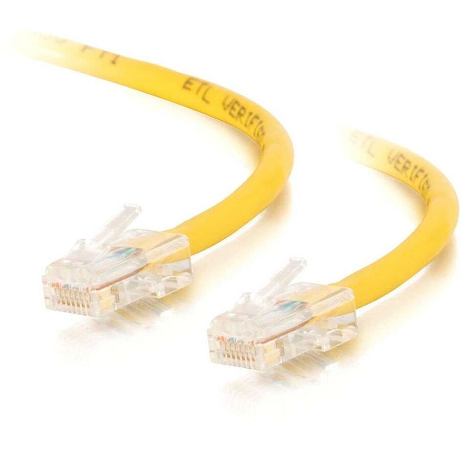 C2G-5ft Cat5e Non-Booted Crossover Unshielded (UTP) Network Patch Cable - Yellow