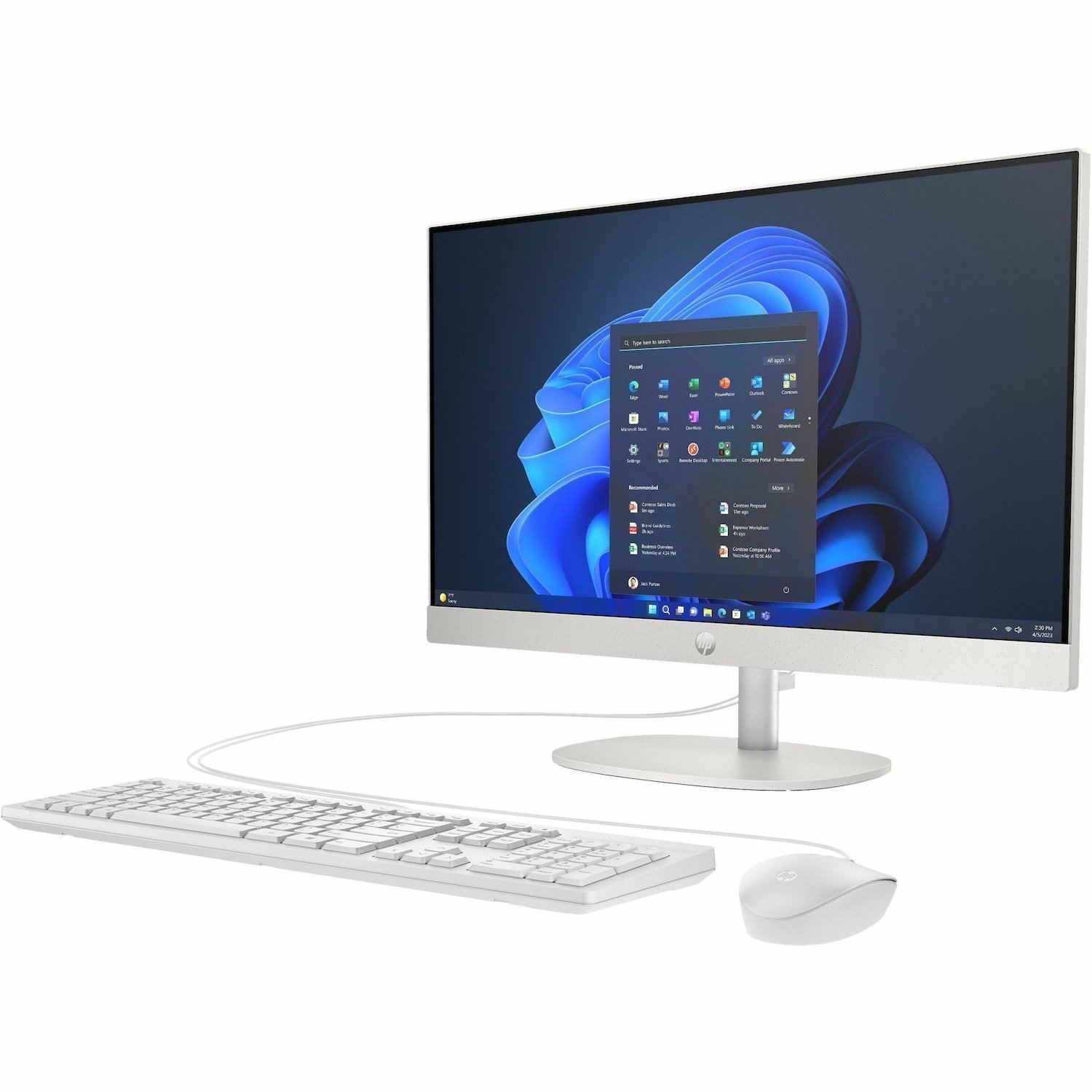 HP ProOne 240 G10 All-in-One Computer - Intel Core i7 13th Gen i7-1355U - 16 GB - 512 GB SSD - 23.8" Full HD - Desktop - Iron Grey