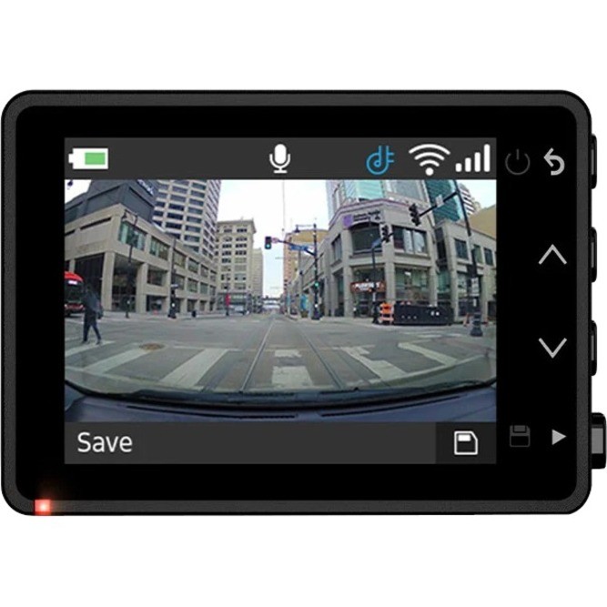 Garmin Dash Cam Digital Camcorder - 2" LCD Screen - High Dynamic Range (HDR) - HD - Black