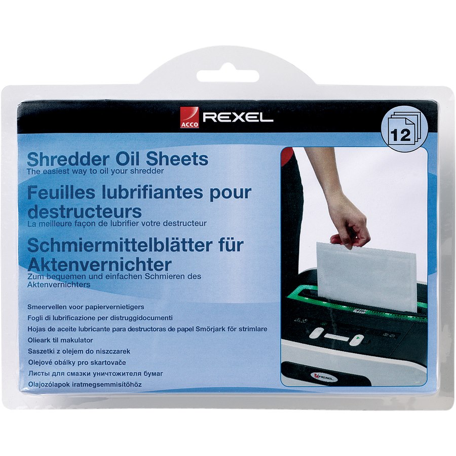 Rexel Shredder Oil Sheet