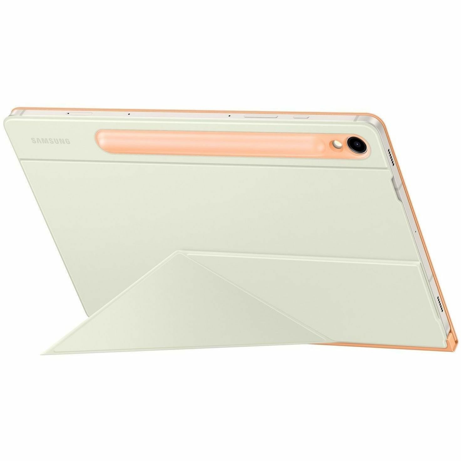 Samsung Carrying Case (Book Fold) Samsung Galaxy Tab S9, Galaxy Tab S9 FE Tablet - Orange