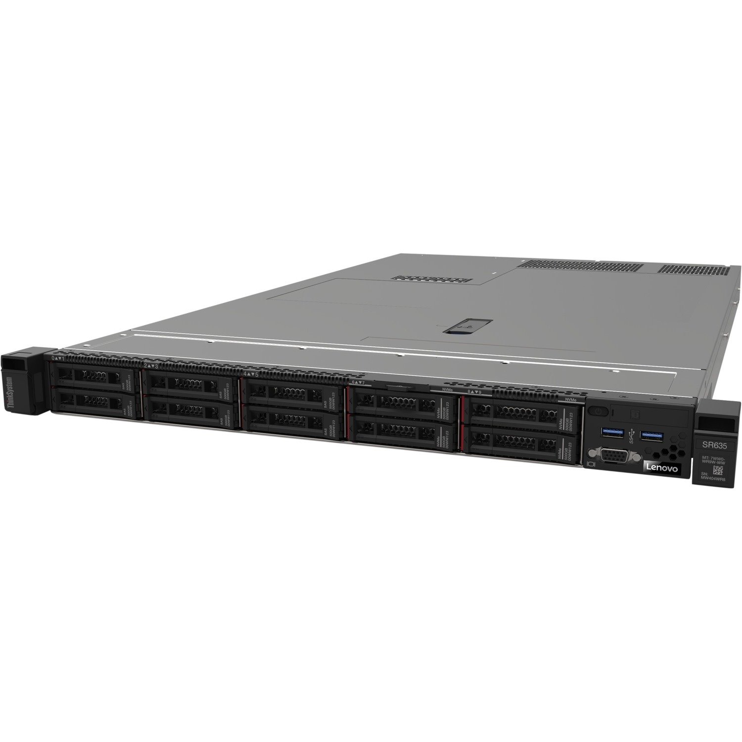 Lenovo ThinkSystem SR635 7Y99A028NA 1U Rack Server - 1 EPYC 7282 2.80 GHz - 16 GB RAM