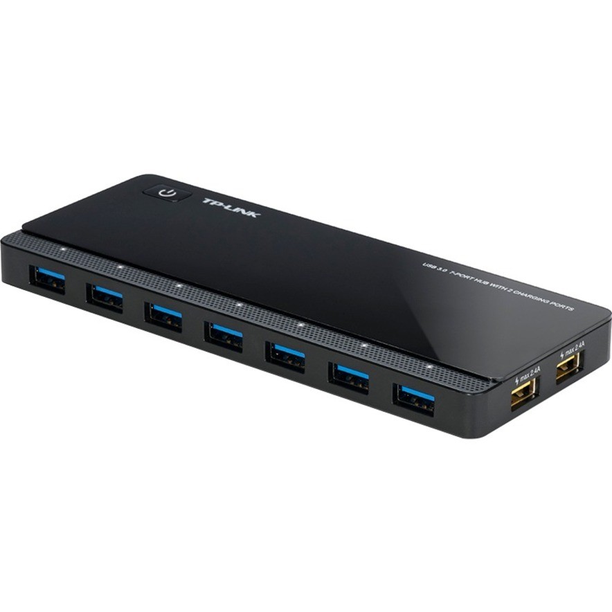 TP-LINK 7 PORT HUB,USB 3.0(7),USB 3.0 MICRO-B WITH 2 CHARGING PORT (2.4A), 1YR
