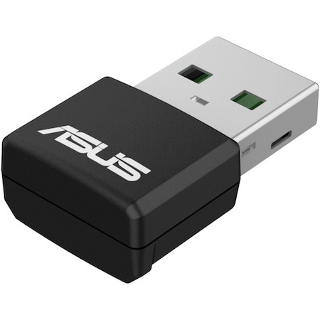 Asus USB-AX55 NANO V2 IEEE 802.11 a/b/g/n/ac/ax Dual Band Wi-Fi Adapter for Desktop Computer
