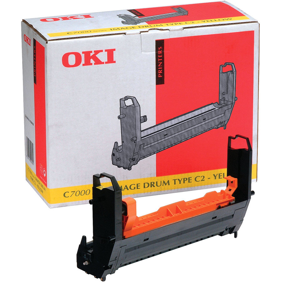 Oki 41304109 LED Imaging-drum - Geel