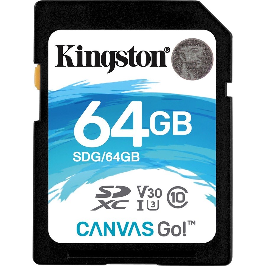 Kingston Canvas Go! 64 GB Class 10/UHS-I (U3) SDXC