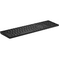 HP 455 Keyboard - Wireless Connectivity - USB Type A Interface - English - QWERTY Layout - Black
