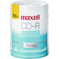 Maxell CD Recordable Media - CD-R - 48x - 700 MB - 100 / Pack - White