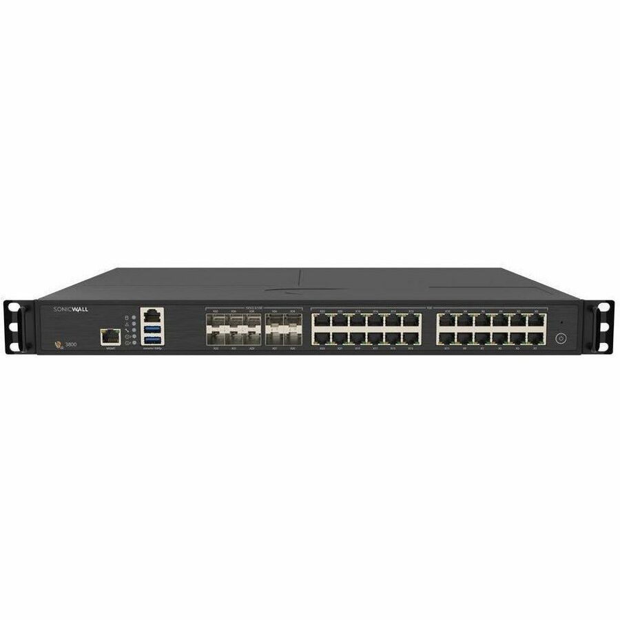 SonicWall NSa 3800 Netwerkbeveiliging/Firewall-apparatuur