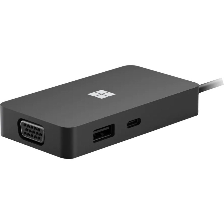 Microsoft USB Type C Docking Station for Monitor, Notebook, Desktop PC - Black
