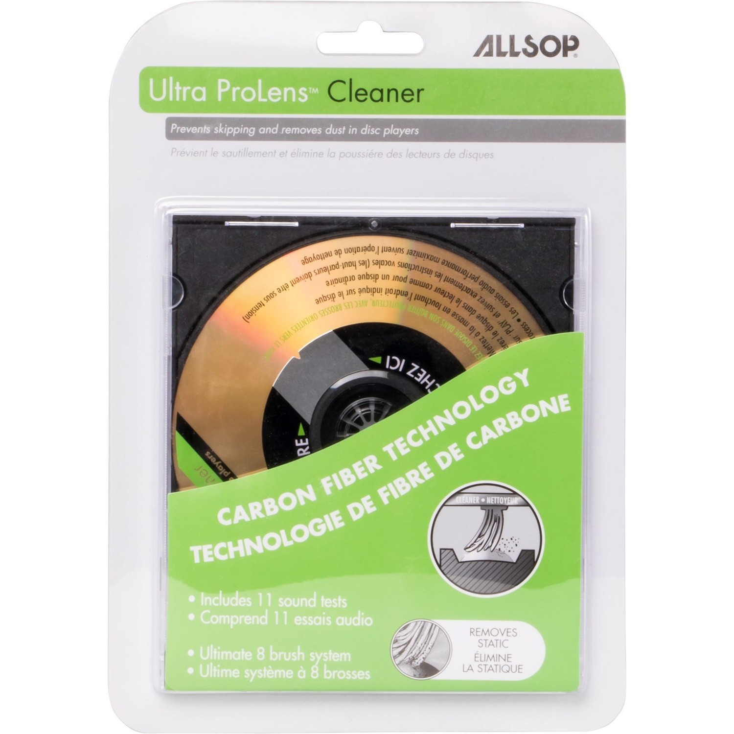 Allsop Ultra Pro Lens Cleaner for CD / DVD Players - (23321)