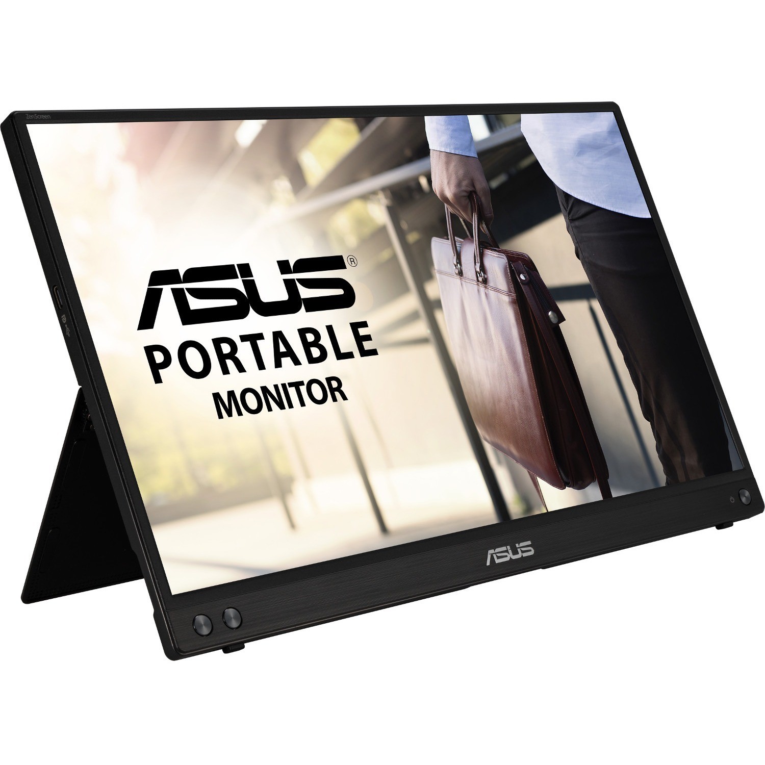 Asus ZenScreen MB16ACV 16 Zoll Class Full HD LCD-Monitor - 16:9 Format - Schwarz