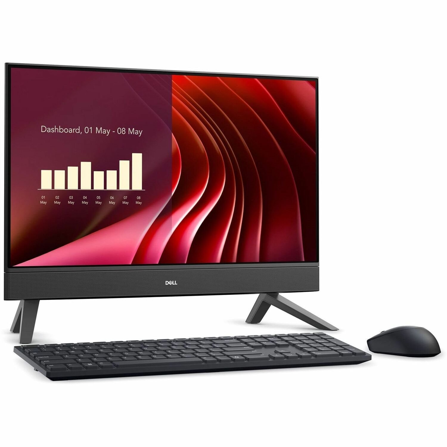 Dell 24 EC24250 All-in-One Computer - Intel Core 7 150U - 16 GB - 1 TB SSD - 23.8" Full HD - Desktop - Black