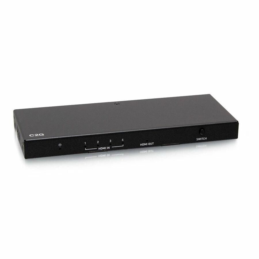 C2G 4-Port HDMI Switch - 4K HDMI Video Switch Box