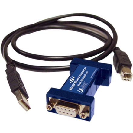 B&B USB TO SERIAL 1 PORT RS-485, 4 WIRE WITH DB9F